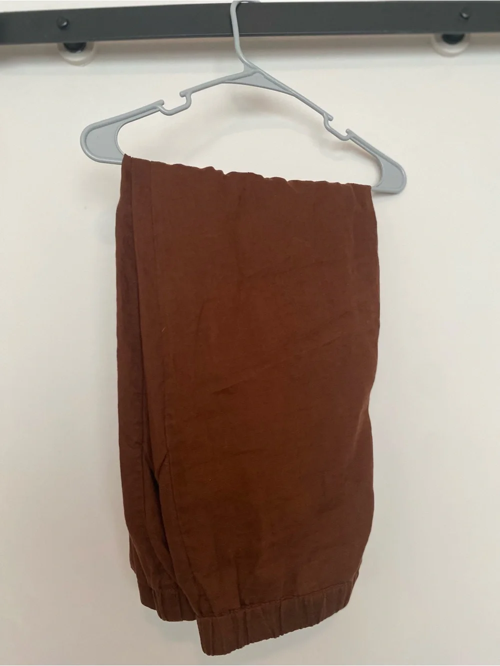 Quince 100% European Linen Pull-On Pants | Large | Brown | Good Condition